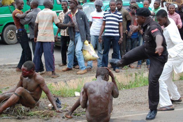 Image result for jungle justice in nigeria